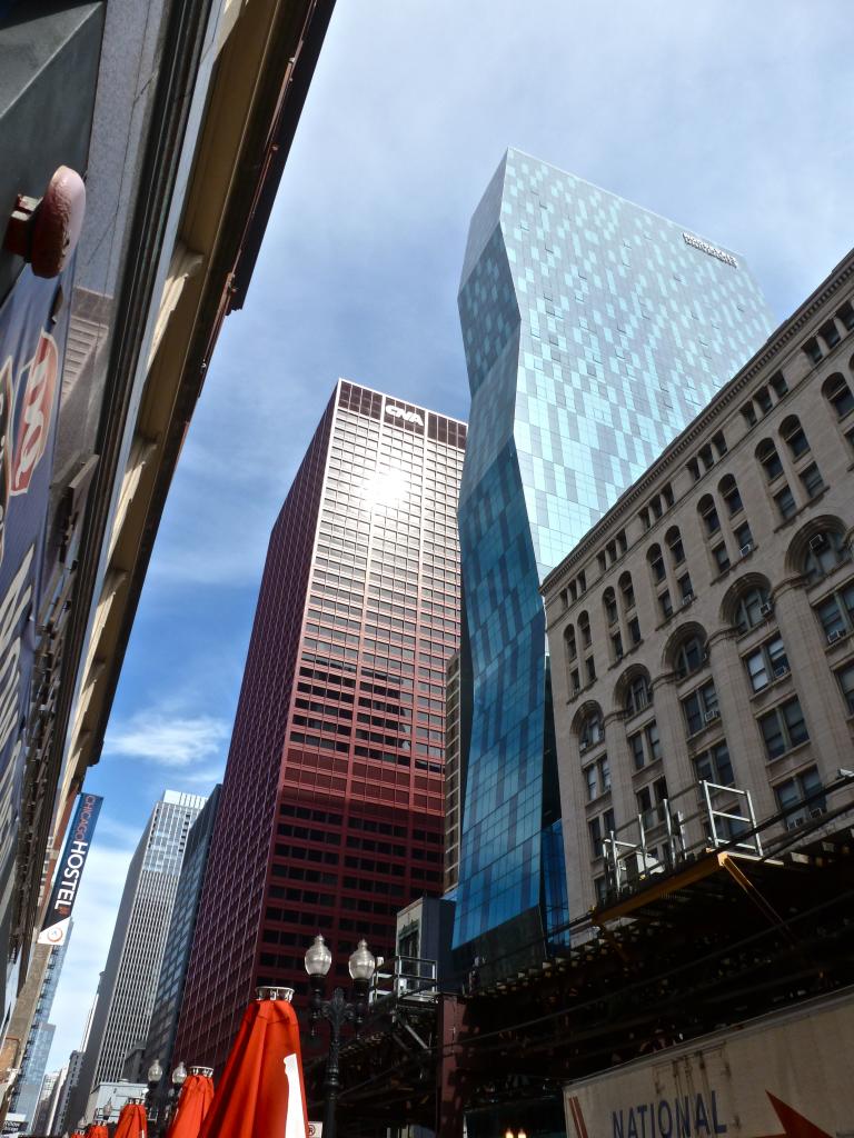 CHICAGO : juxtaposition d'imaginations d'architectes