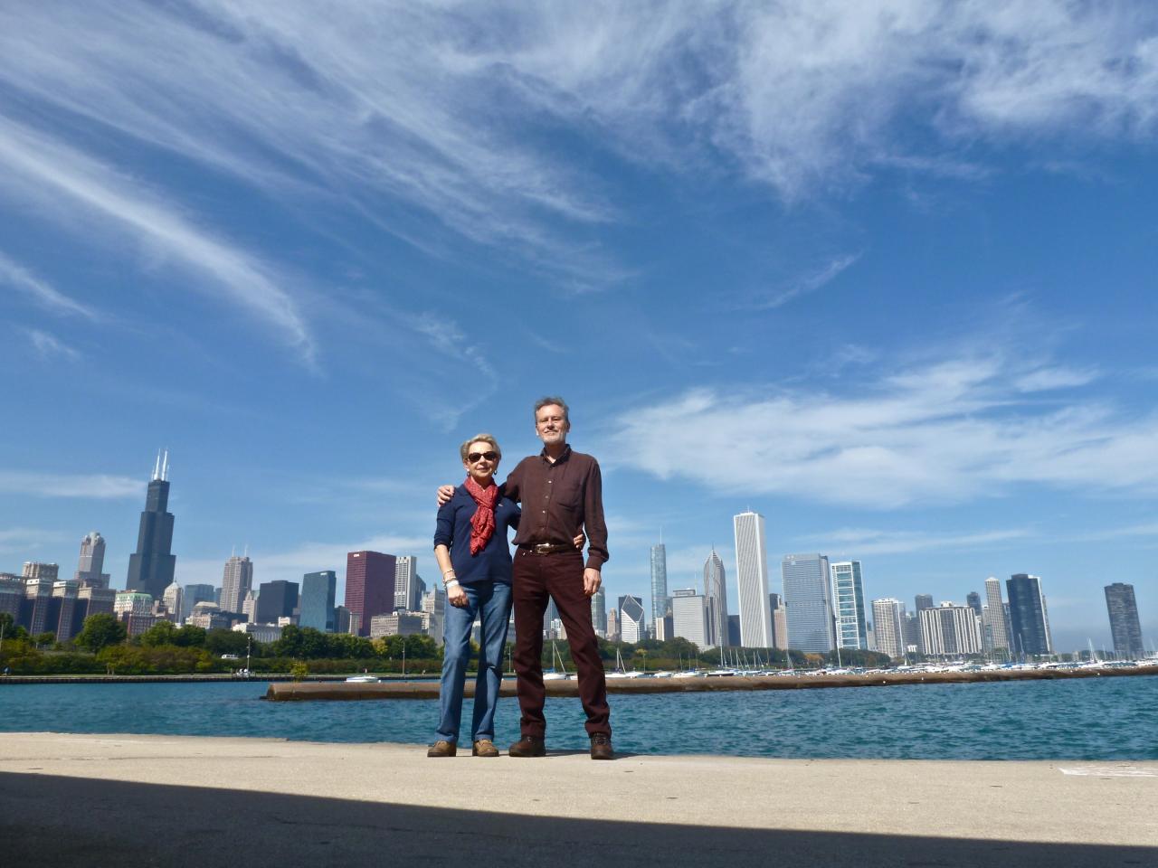 CHICAGO : le coeur de ville en front de lac