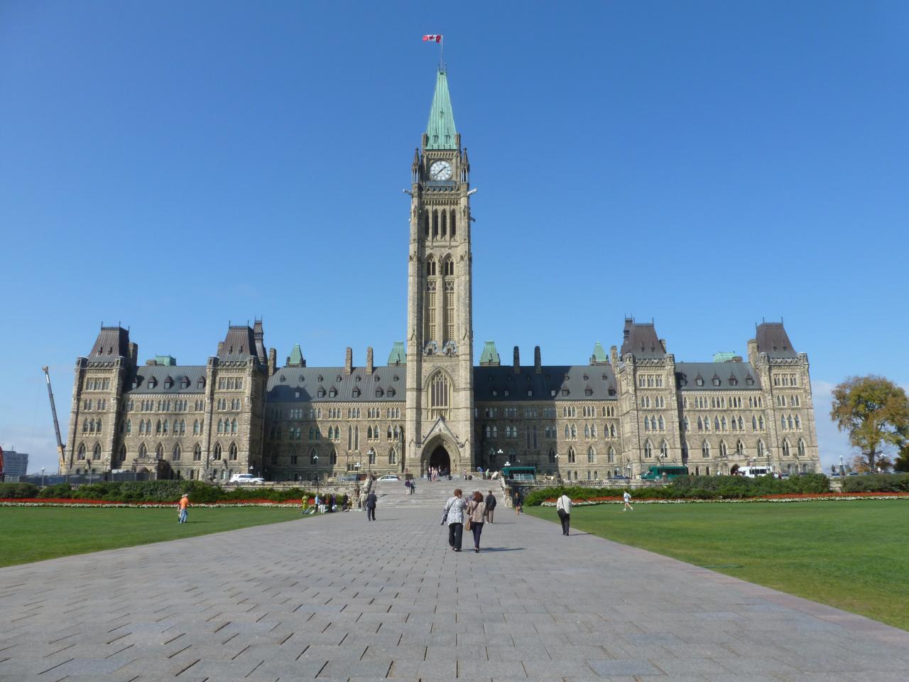 CANADA : OTTAWA : le Parlement