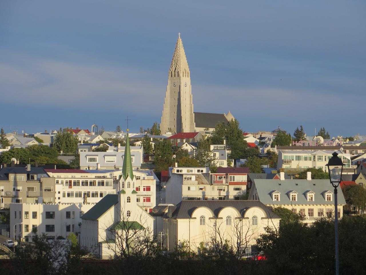 Reykjavik : l'église Hallgríms