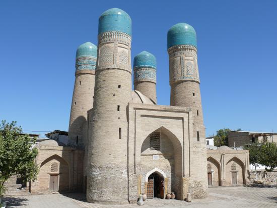 BOUKHARA : la mosquée Chor Minor