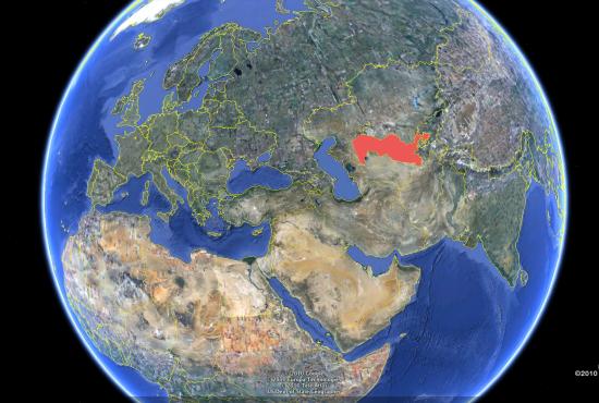 Où se situe l'Ouzbékistan ?