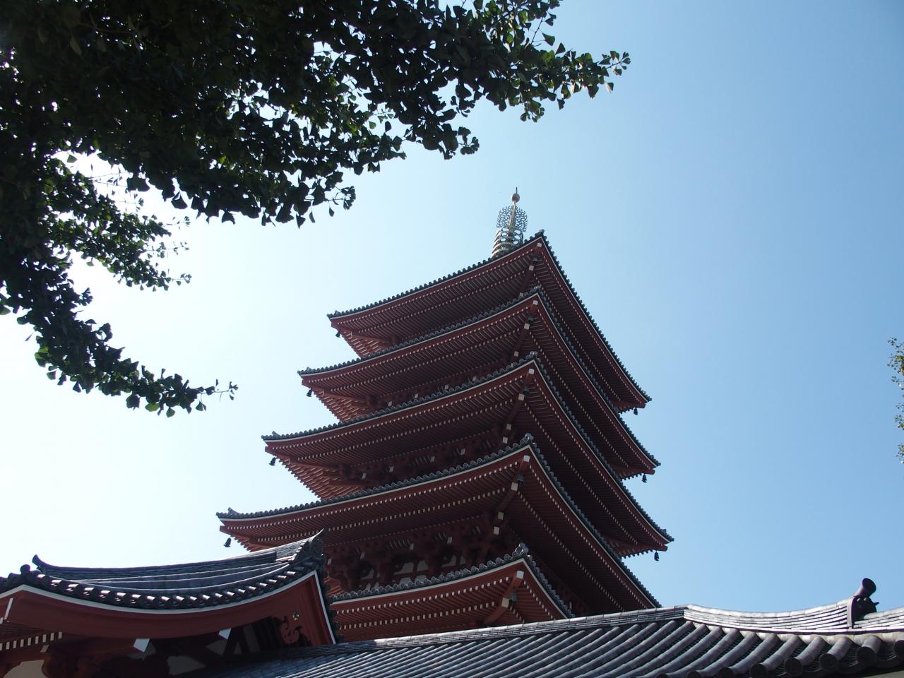La pagode d'Asakusa
