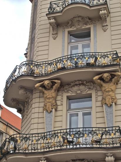 Balcons décorés