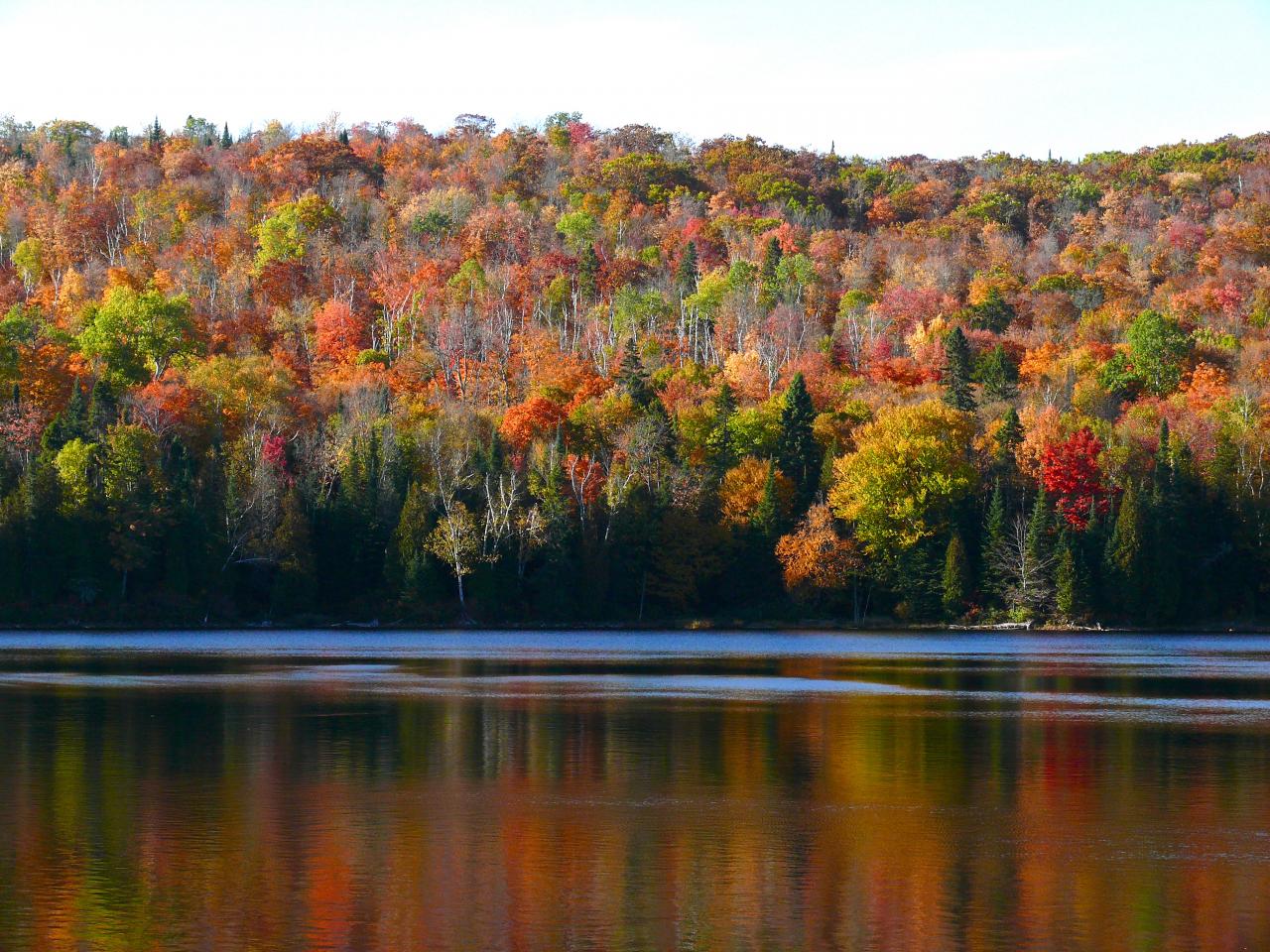 CANADA : QUÉBEC : l'été indien : que c'est beau !