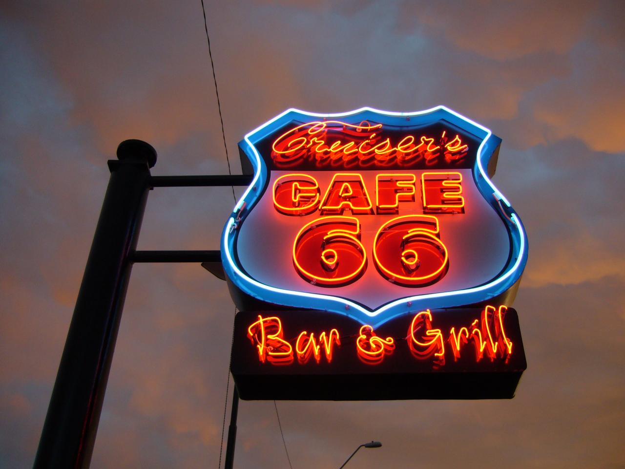 Sur la mythique ROUTE 66