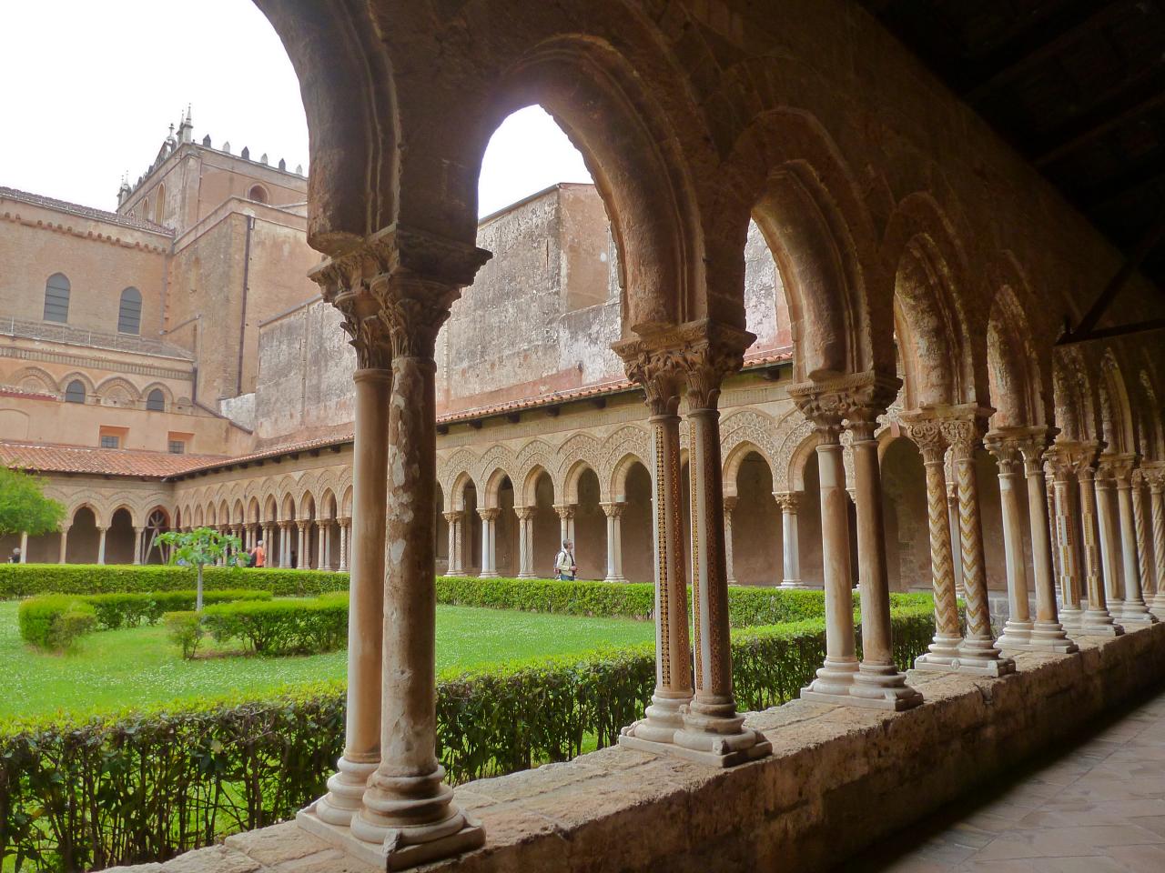 PALERME - MONREALE : le cloître