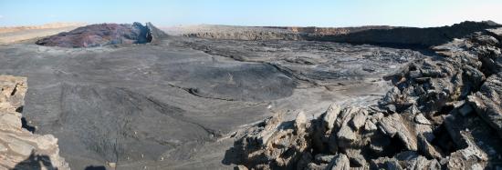 L' ERTA ALE : où est le lac de lave ?