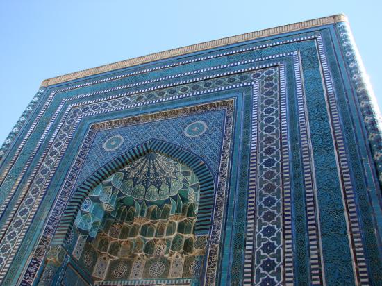 SAMARCANDE : la nécropole  de Shah-i-Zinda