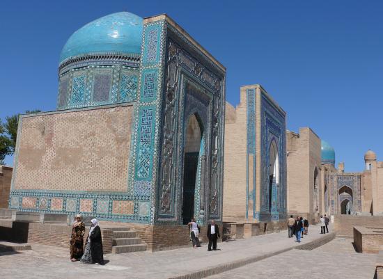 SAMARCANDE : la nécropole de Shah-i-Zinda