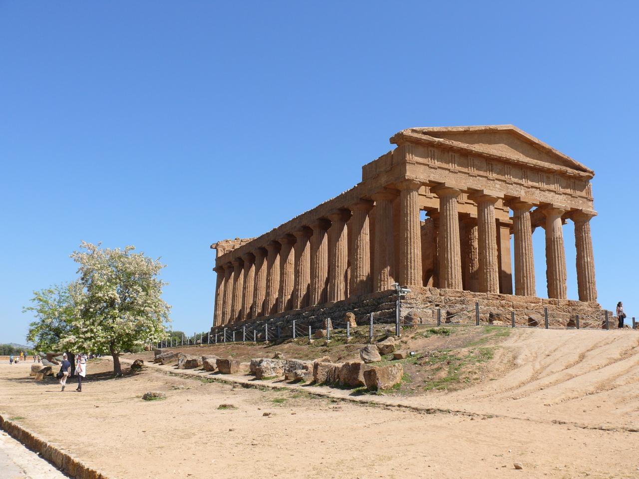 AGRIGENTE : le magnifique temple de la Concorde