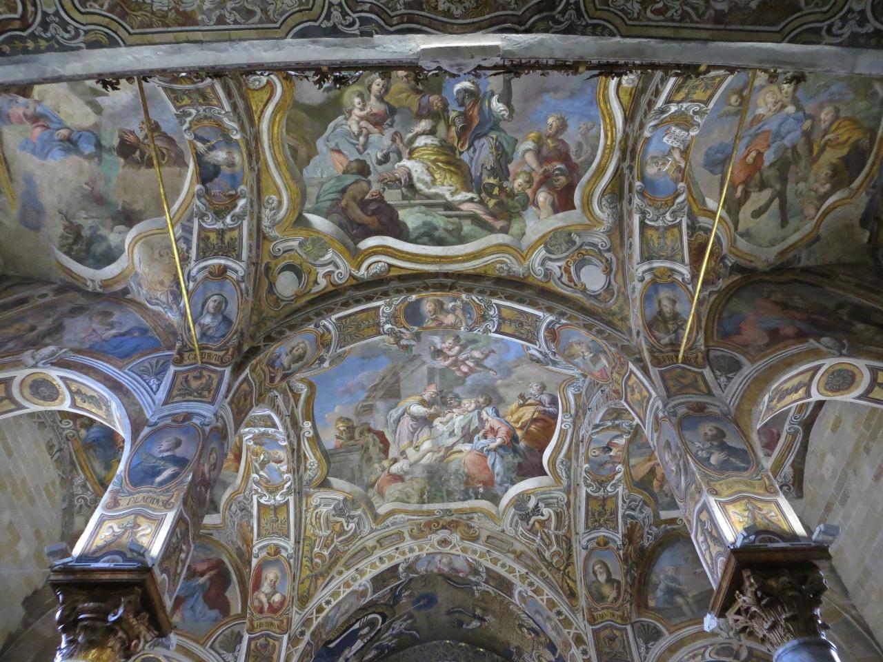 PALERME : la MARTONARA : plafond peint